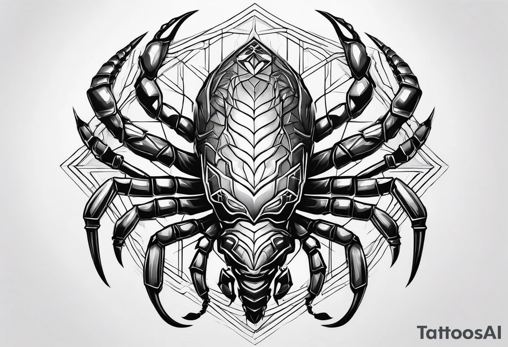 scorpion anima tattoo idea