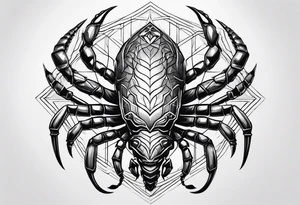 scorpion anima tattoo idea