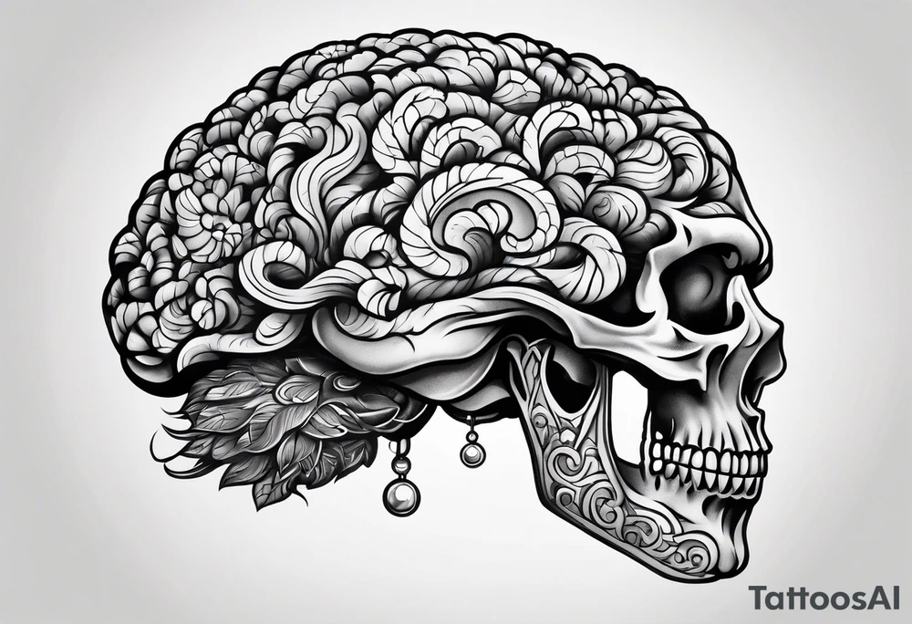 brain tattoo idea