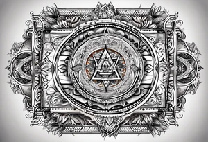 Tetragrammaton tattoo idea