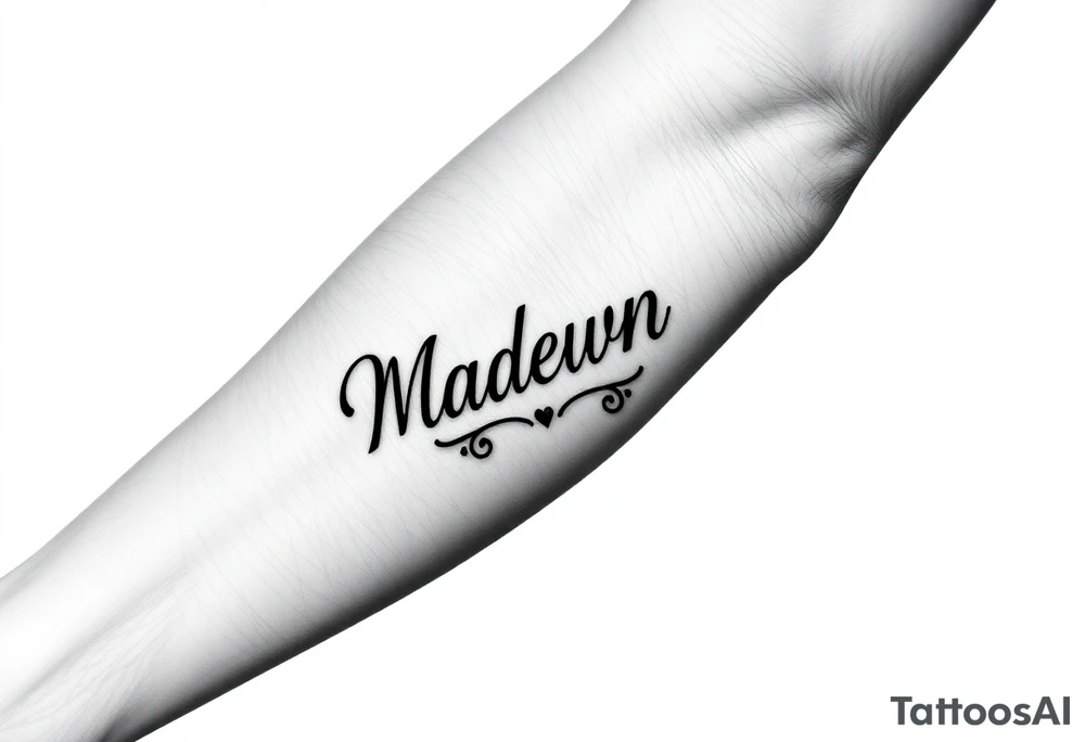 Madelyn tattoo idea