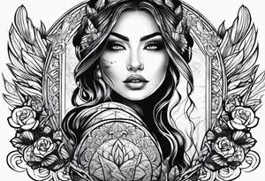 strength tattoo self love tattoo idea