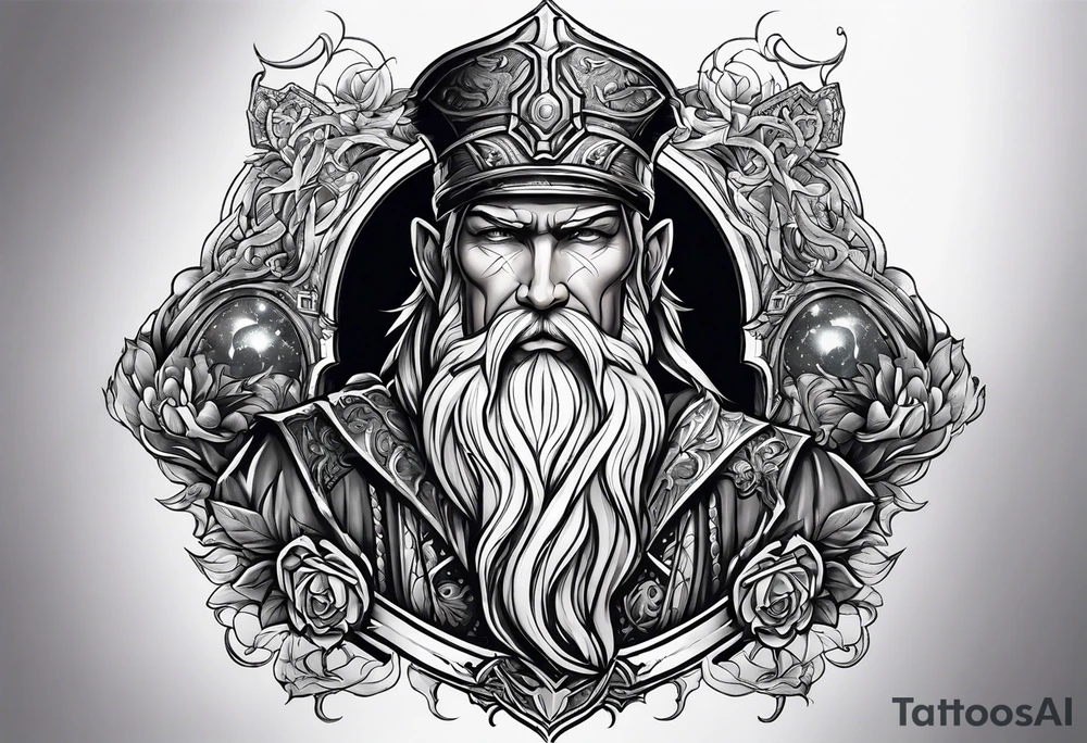 Stormfather arcane tattoo idea