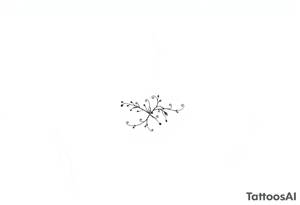 Fully nude female tattoo idea