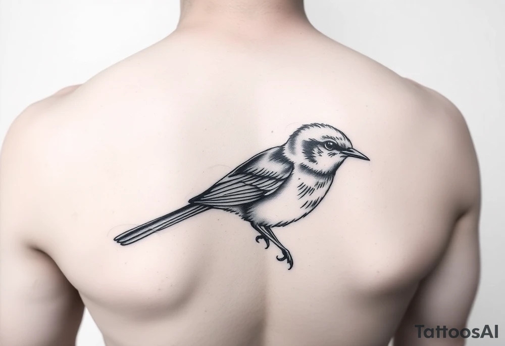 Kentucky bluebird tattoo idea