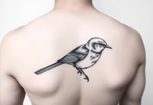 Kentucky bluebird tattoo idea