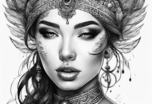 metaphorical universe tattoo idea