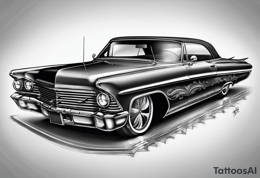 Lowrider tattoo idea