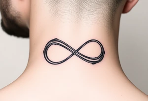 Infinity symbol tattoo idea