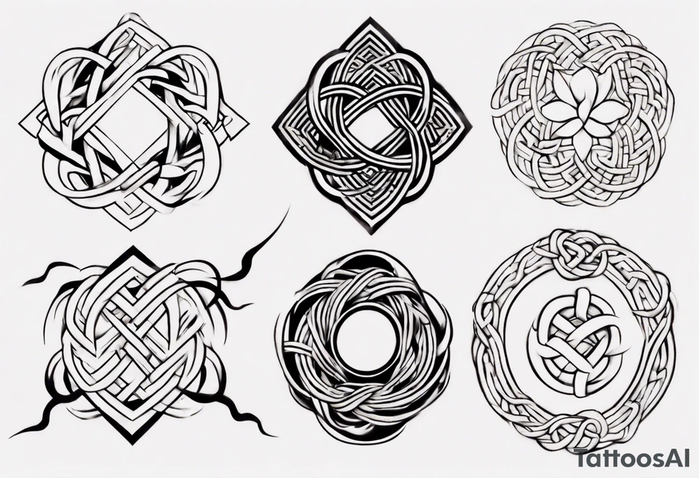 Prime knot 6,1 but very simple and clean tattoo idea