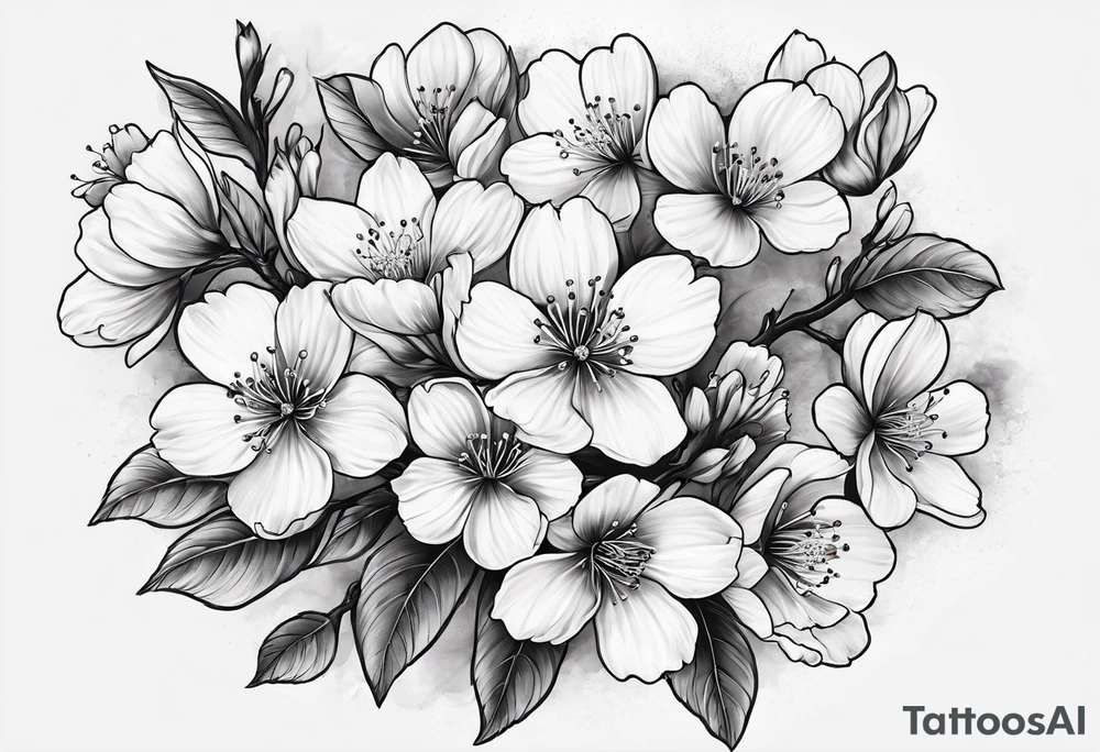 Cherry blossom for back tattoo no zoom tattoo idea