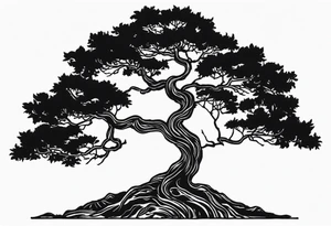 Hong Kong tree 6 tattoo idea