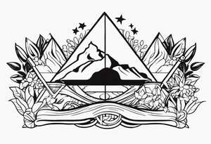 the word "kincugi" and no other motives tattoo idea
