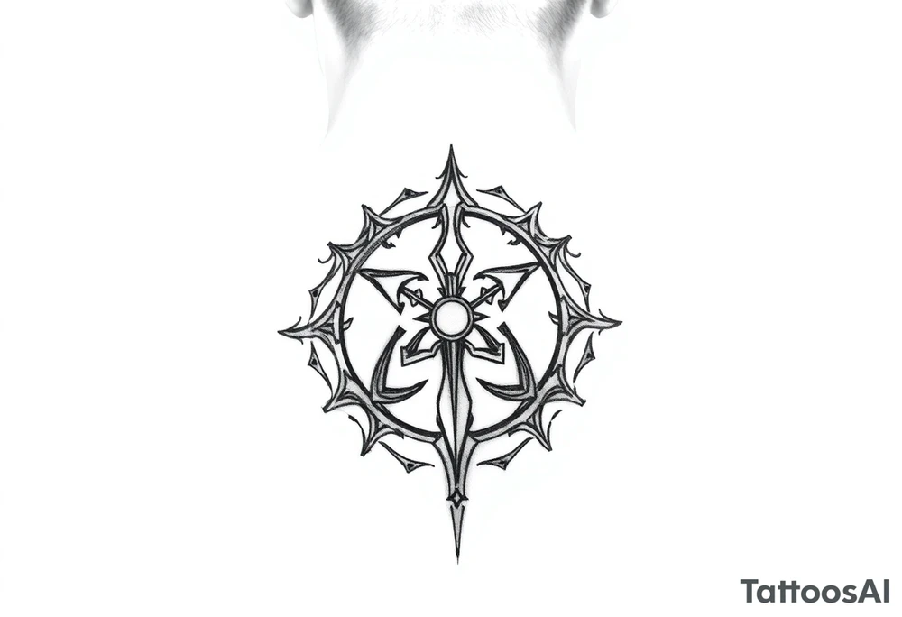 Symbol of mental health struggles tattoo idea