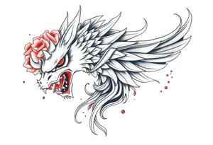 A tatuagem deve expressar força, liberdade e conexão com a multiplicidade da vida, incorporando elementos abstratos e fluidos, com linhas que sugiram movimento e transformação contínua. Evite clichês e busque um design original e significativo. tattoo idea