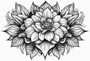 full back tattoo sketch for female tattoo idea