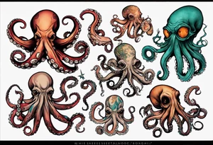Dirty Heads Octopus tattoo idea