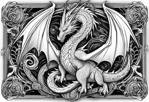 Valhalla friendly 
dragon tattoo idea