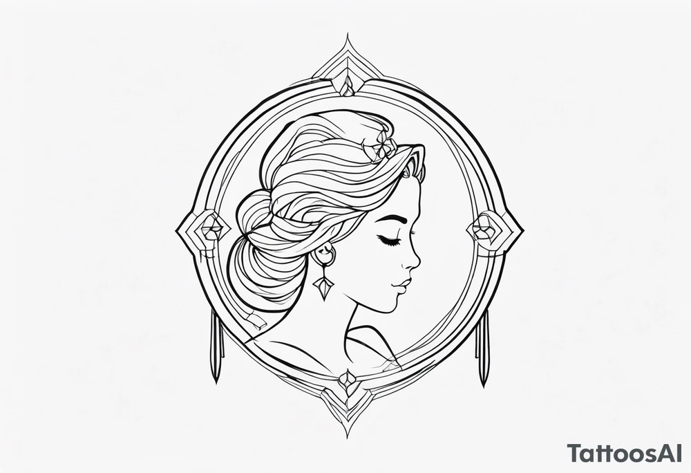 virgo tattoo idea