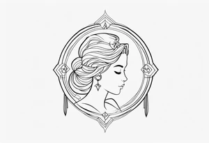 virgo tattoo idea
