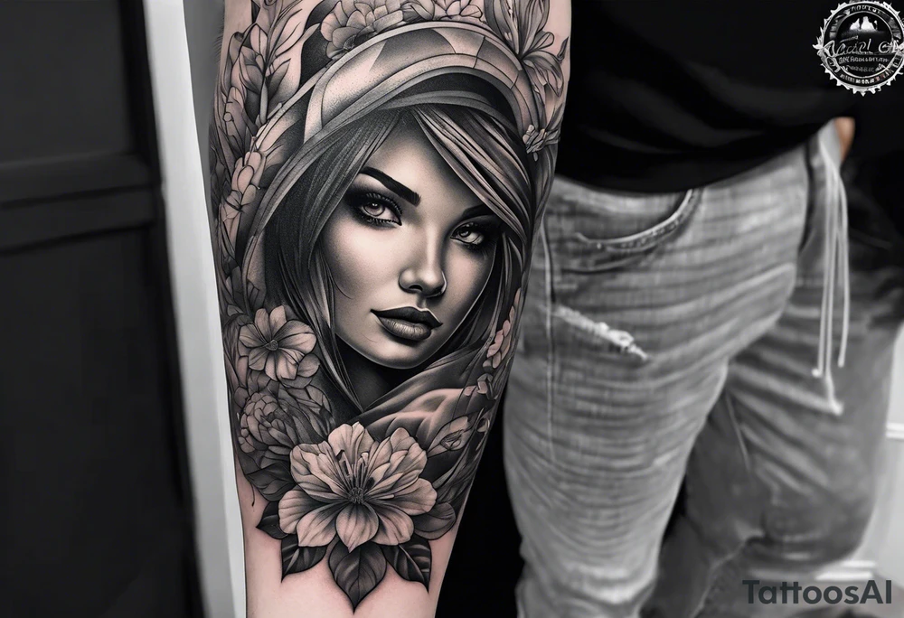 Sleeve tattoo idea