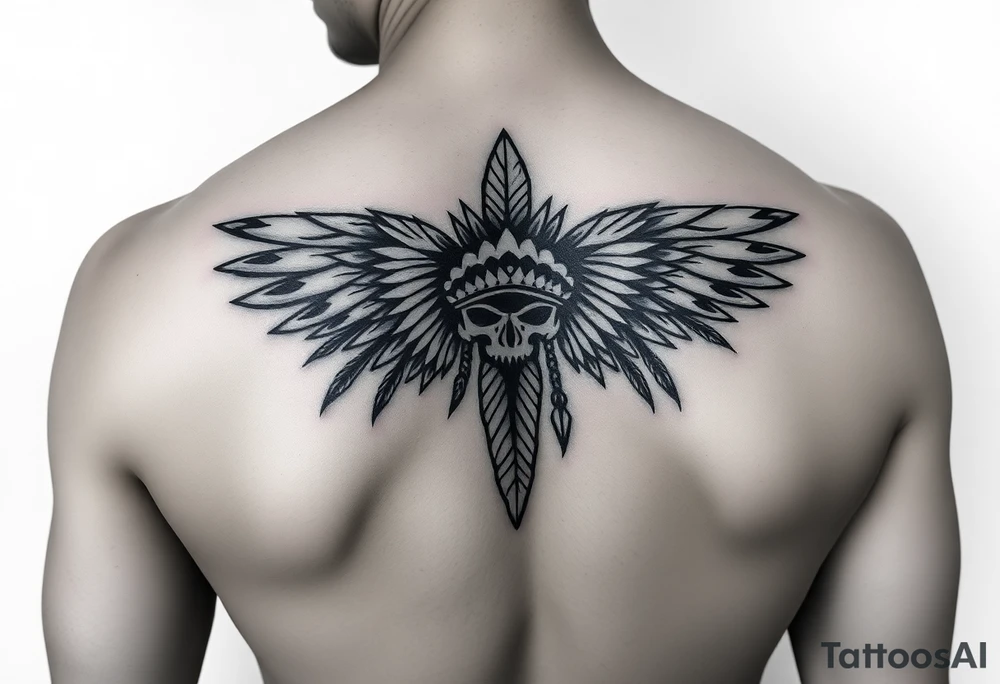 Native American themed tattoo idea
