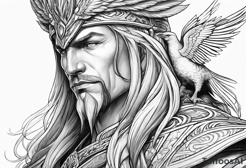 Kael'Thas and his phoenix tattoo idea