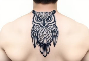 Owl tattoo idea