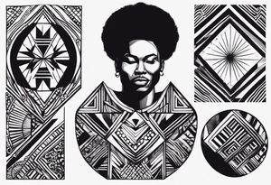 percussion, african, minimal tattoo idea