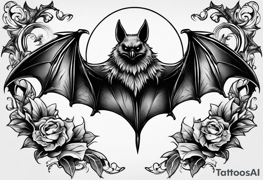 3 bats tattoo idea