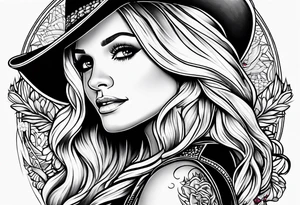 Miranda lambert tribute tattoo idea