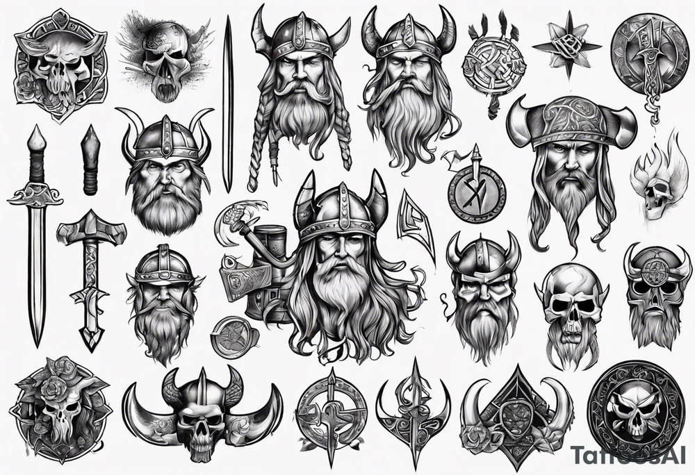 Viking heritage tattoo idea