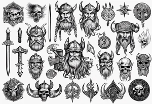 Viking heritage tattoo idea
