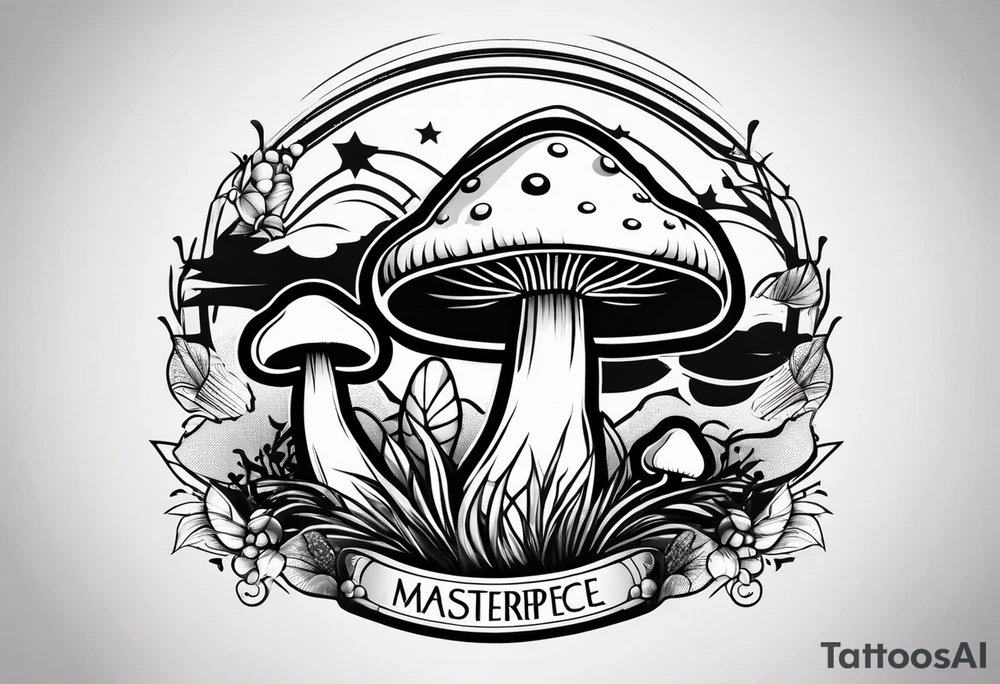 "Graceful Mushrooms"

Company logo tattoo idea