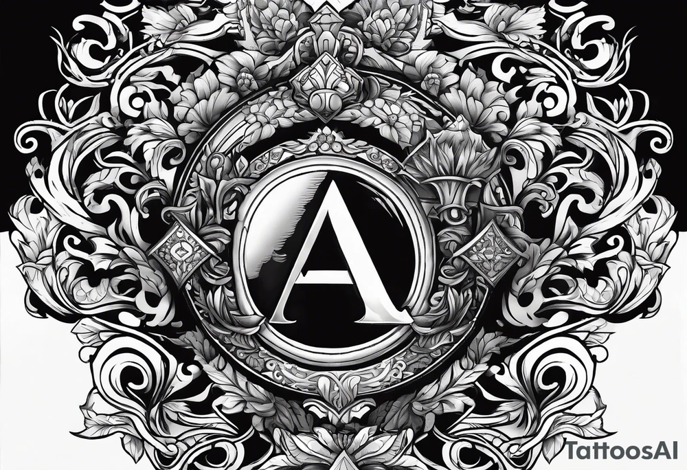 the word ace on the neck with black filled in reverse tattoo idea the word ace on the neck with black filled in reverse tattoo idea