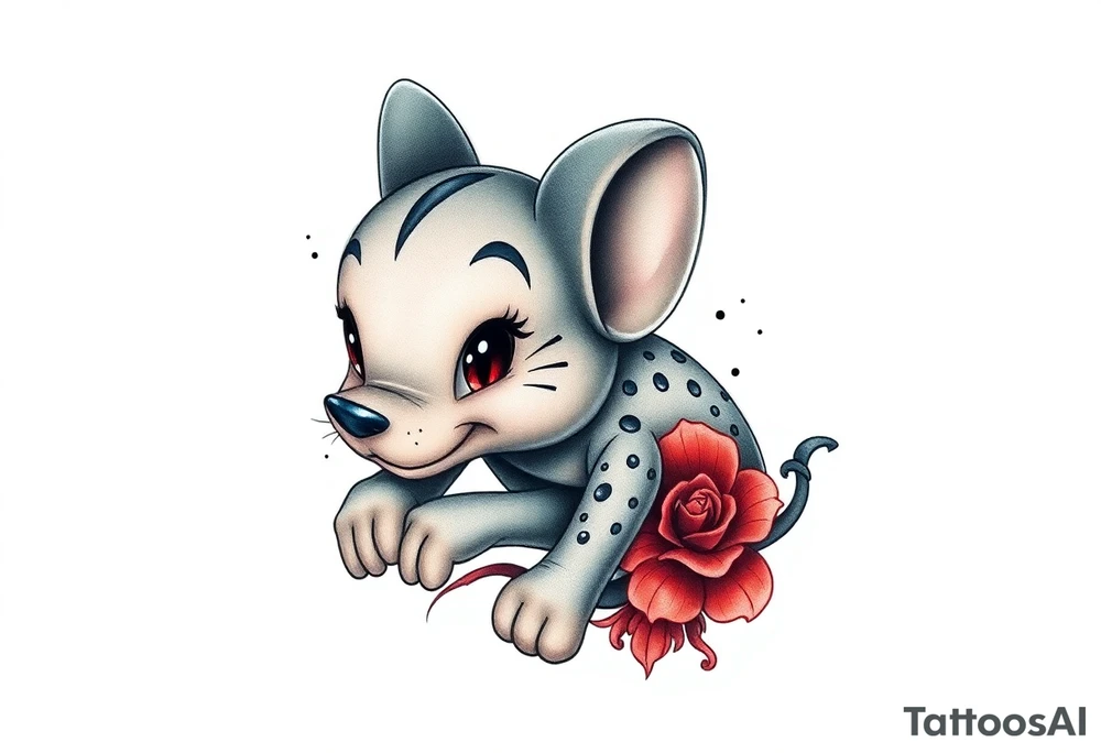 Disney charter aniamls sleeve tattoo tattoo idea