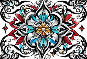 Autism awareness symbol tattoo idea