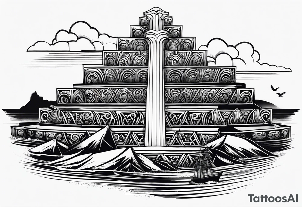 Croatiann tribal 
Giants Causeway 
Maori tattoo idea