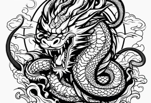 Shenron tattoo idea