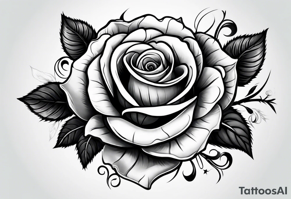 Every rose has its thorns tattoo idea