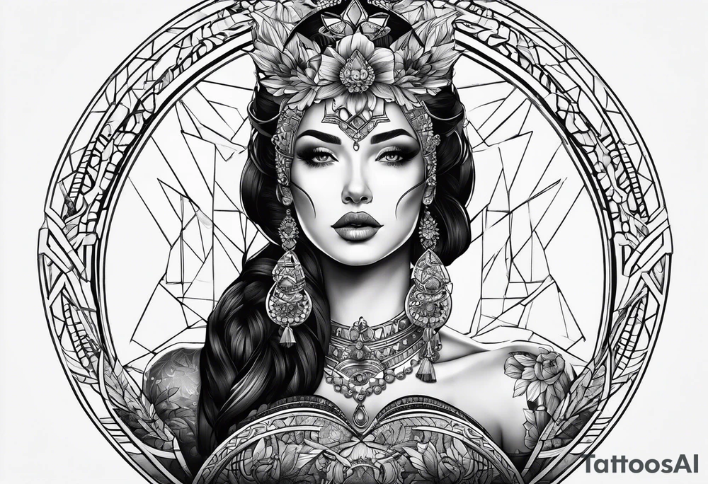 drei frauen tattoo idea