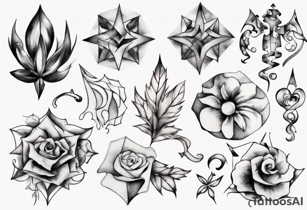 puzzle tattoo idea