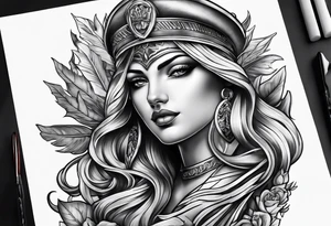 justice tattoo idea
