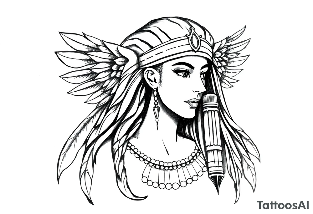 Egyptian tattoo idea