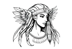 Egyptian tattoo idea