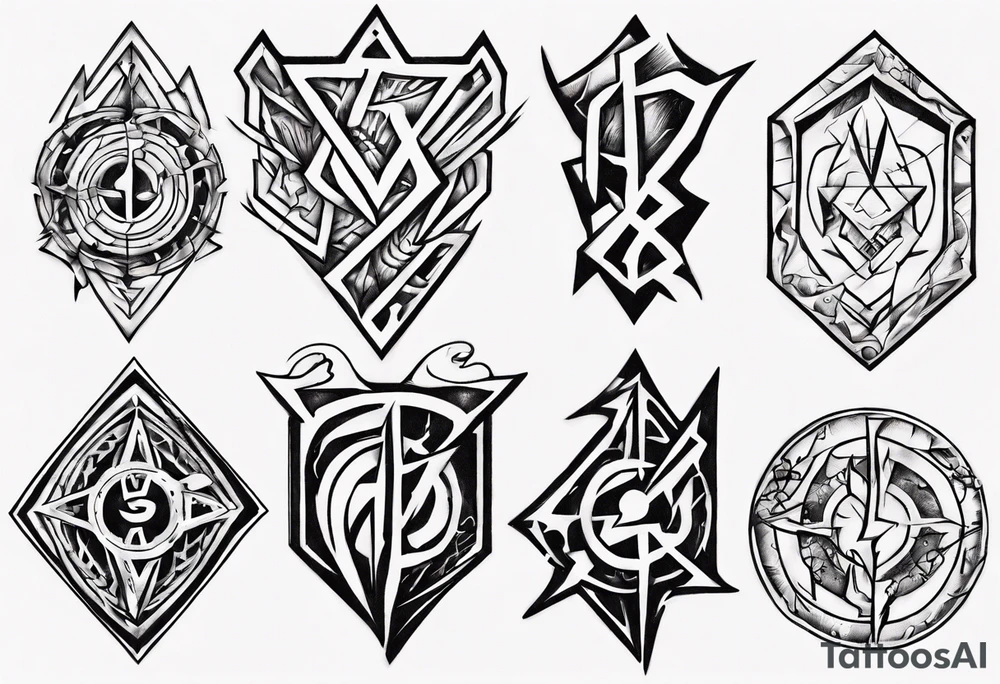 Power runes tattoo idea