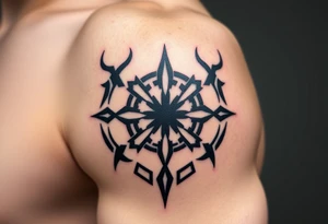 Darth Vader Empire symbol and Sith symbol tribal tattoo. tattoo idea