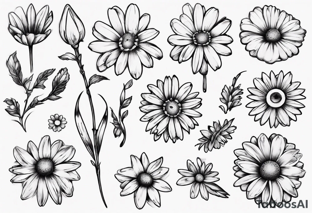 Daisy tattoo idea
