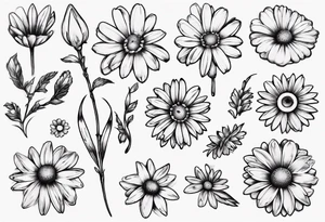 Daisy tattoo idea