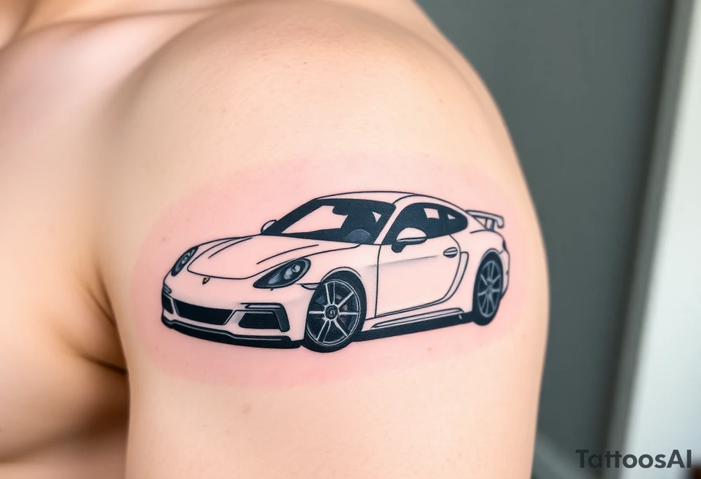 Make me something car related tattoo idea
